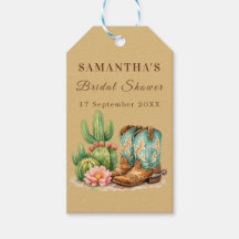 Terracotta Cactus Arizona Cowgirl Bridal Shower