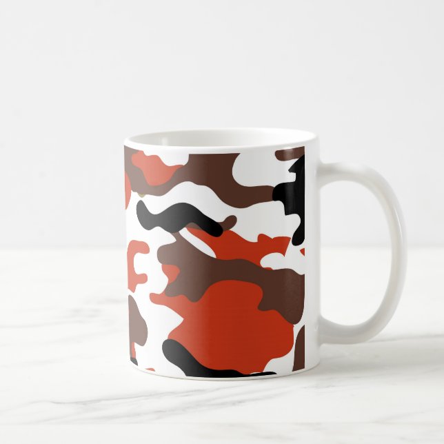 Terracotta Camo Mug (Right)