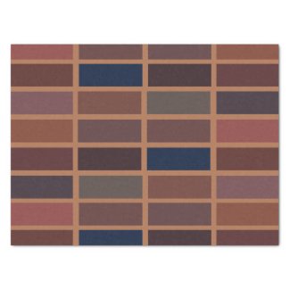 Terracotta Colorful Stripes Modern Earthy