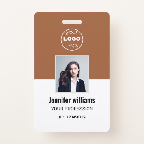 Terracotta Company Employee Photo ID Badge