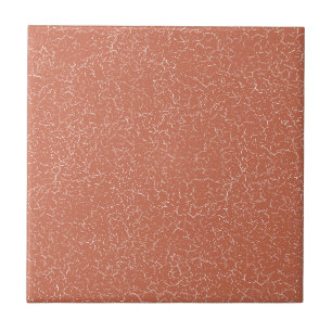 Terracotta Crackle Glaze Solid Color Tile