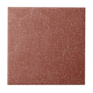 Terracotta Crackle Glaze Solid Colour Ceramic Tile