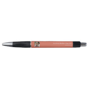 Terracotta Custom Logo Photo & Name Pen
