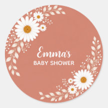 Terracotta Daisy Baby Shower