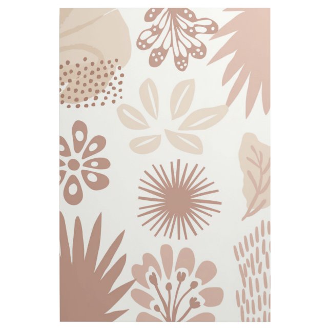 Terracotta Dreams: Boho Floral Art (Front)