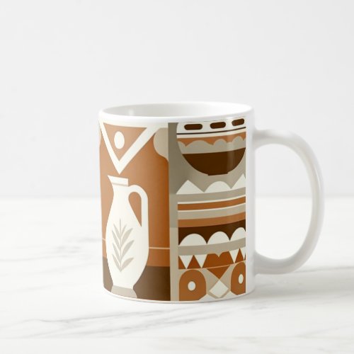 Terracotta Earth Tones Mug