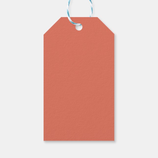 Terracotta  gift tags (Back)