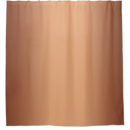 Terracotta Gradient Shower Curtain