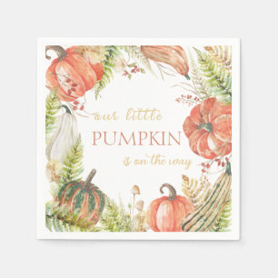 Terracotta Harvest Baby Shower Napkins