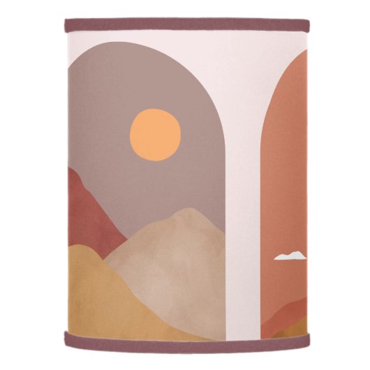 Terracotta Lamp Shade (Left)