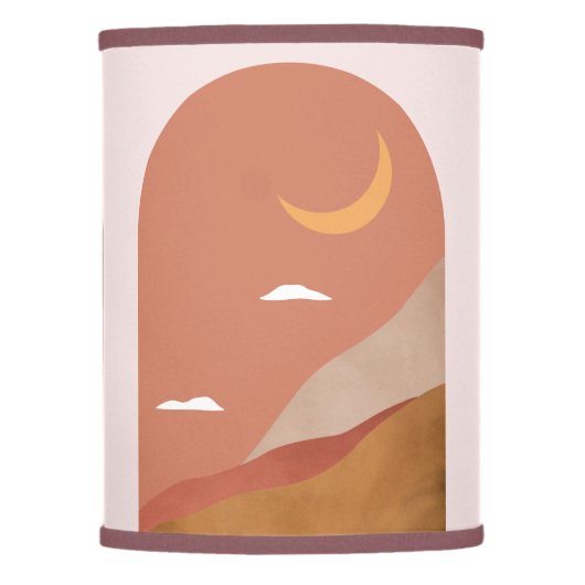 Terracotta Lamp Shade (Front)