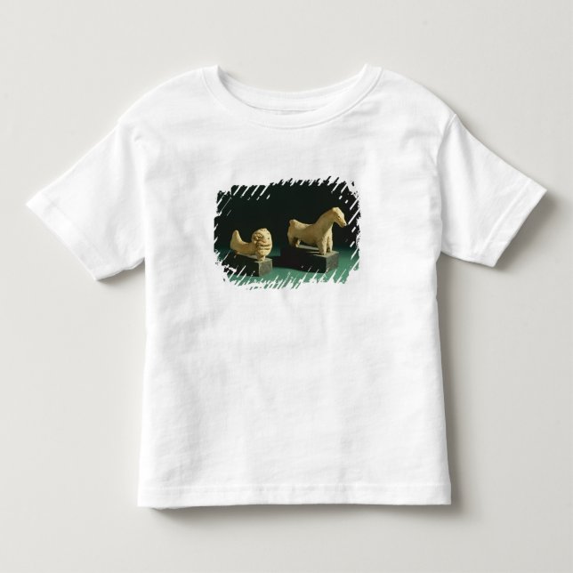 Terracotta lion and horse, Mohenjodaro 2300-1750 B Toddler T-shirt (Front)