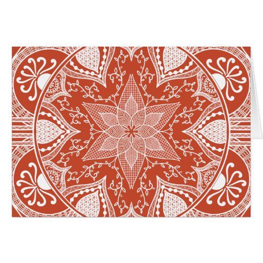 Terracotta Mandala (Front Horizontal)