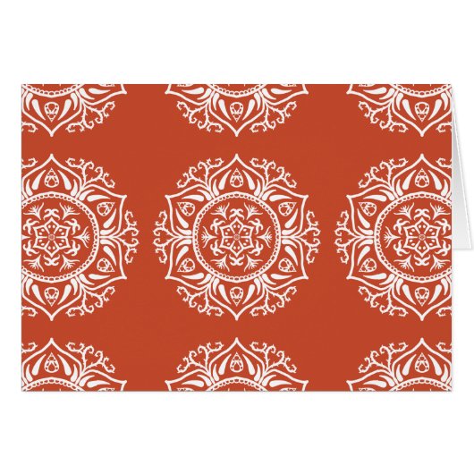 Terracotta Mandala Cards (Front Horizontal)