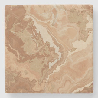Terracotta Marble Luxury Coaster