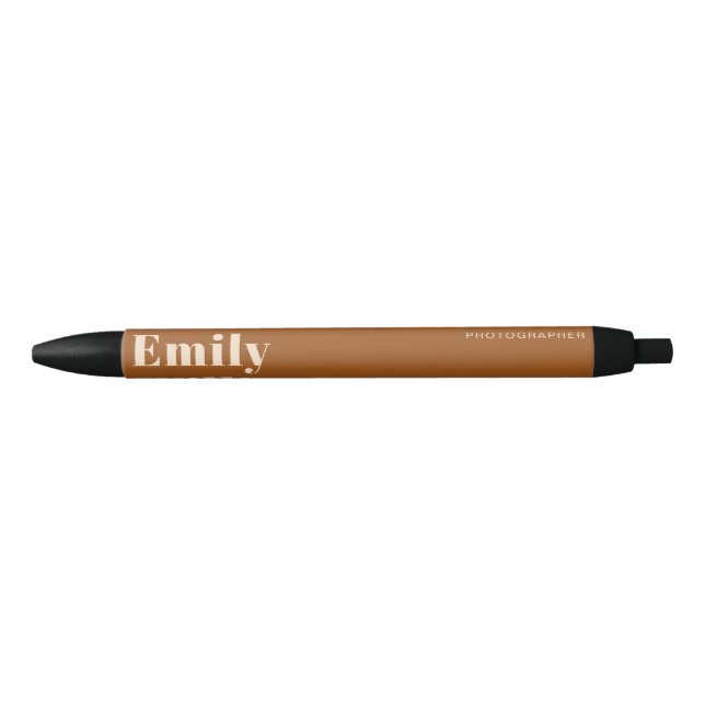 Terracotta Modern Business Office  Pen (Front)