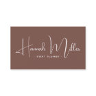 Terracotta | Modern Elegant Minimalist QR Code