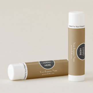 Terracotta Modern Minimalist Custom logo Modern Lip Balm