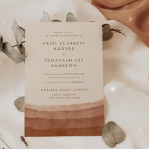 Southwest Boho New Mexico Earth Tones Terracotta Wedding Invitation Suite  with Wax Seal & Envelope Liner — Wedding Invitations + Stationery - Funky  Olive Design