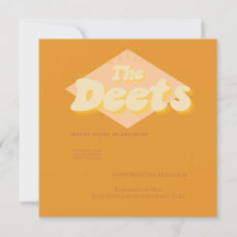 Terracotta Orange Accommodation Enclosure Card