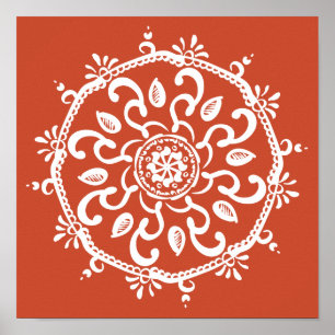 Terracotta Poster