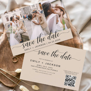 Terracotta QR Code - Save the Date 3 Photo