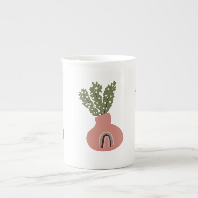 Terracotta Rainbow Natural Planter Specialty Mug (Front)