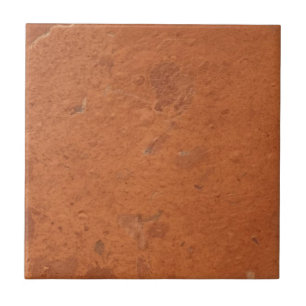 Terracotta red simple rustic  ceramic tile
