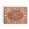 Terracotta Rustic Papel Picado Save the Date