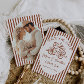 Terracotta Rustic Wedding Save The Date