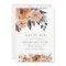 Terracotta Sage Boho Floral Save The Date