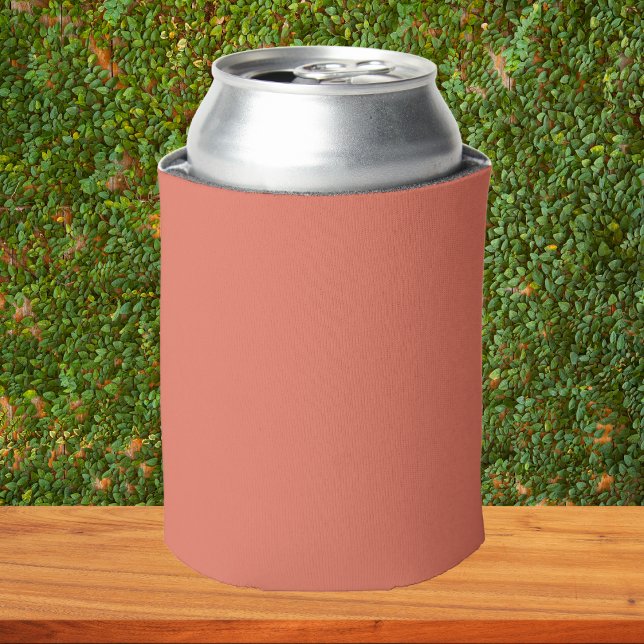 Terracotta Solid Color Can Cooler (Creator Uploaded)