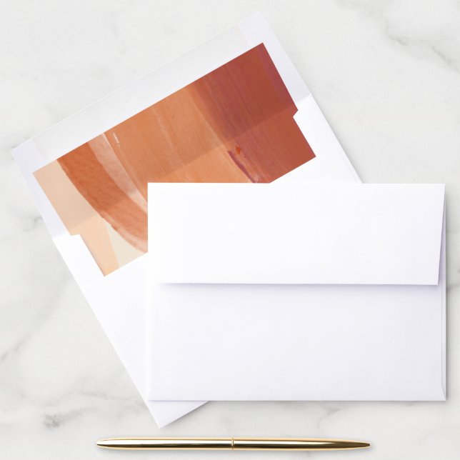 Terracotta Sunrise | Envelope Liner (Desk)