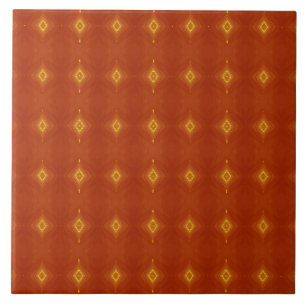 Terracotta Sunset Ceramic Tile