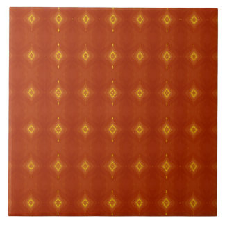 Terracotta Sunset Ceramic Tile