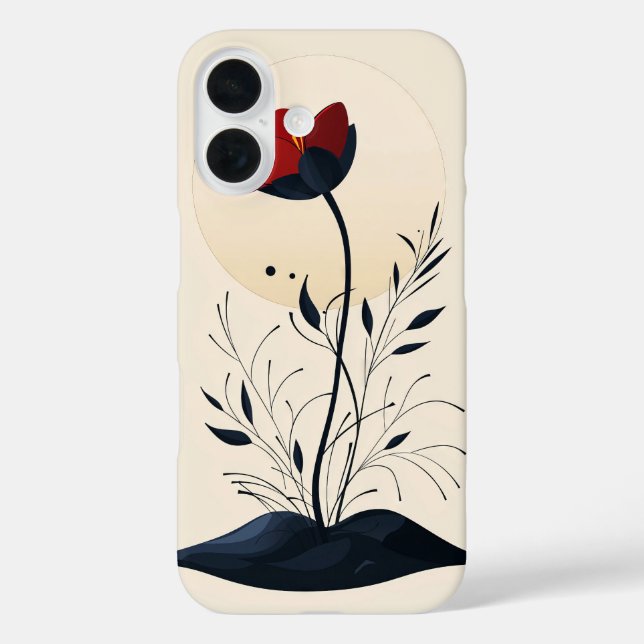 Terracotta Tangle Case-Mate iPhone Case (Back)