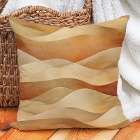 Terracotta Taupe Desert Sandy Waves