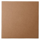 Terracotta Texture Modern Minimalist Ceramic Tile<br><div class="desc">These elegant terracotta tiles are modern with simple colors and a timeless pattern. Find matching items in my shop.</div>