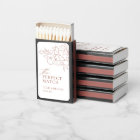 Terracotta The Perfect Match Floral Wedding Favor