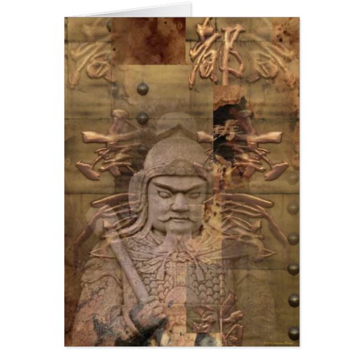 Terracotta Warrior Card (Front)
