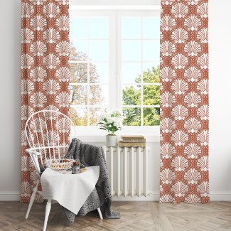 Terracotta & White Seashell Coastal