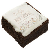 Terracotta Wildflower Boho Baby Shower In Bloom Brownie (Angled)