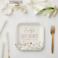 Terracotta Wildflower Boho Baby Shower In Bloom