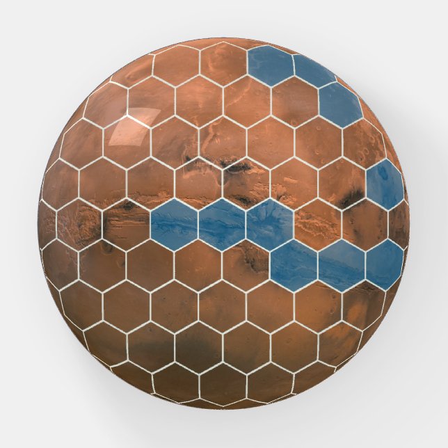 Terraforming Mars - First Player Marker Paperweight (Front)