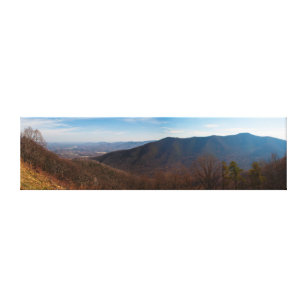 Terrapin Mountain in Autumn, Virginia Canvas Print