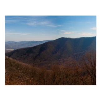 Terrapin Mountain in Autumn, Virginia Postcard