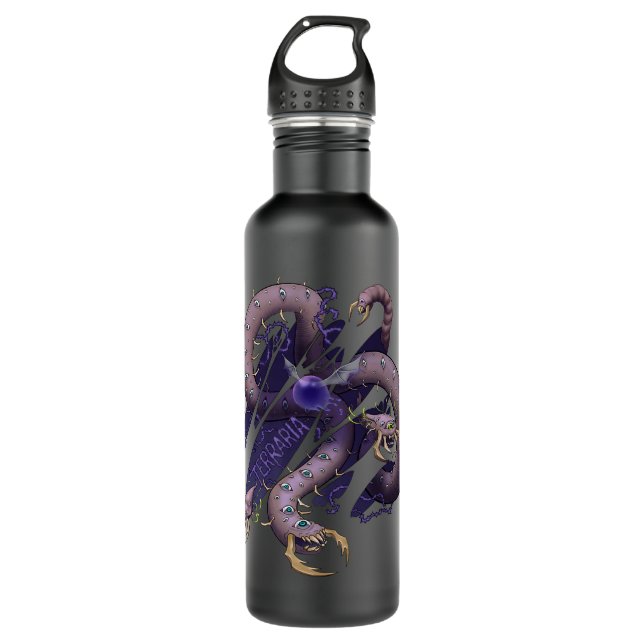 Terraria  Eater of Shirts Stainless Steel Water Bottle (Front)
