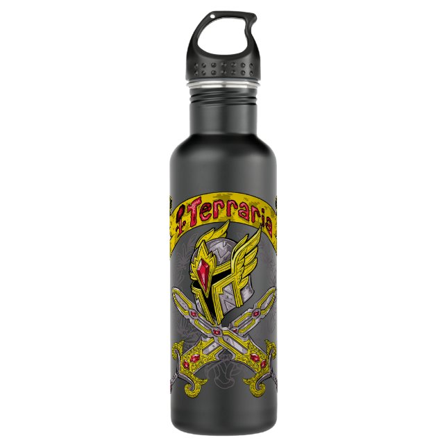 Terraria  Excalibur Stainless Steel Water Bottle (Front)