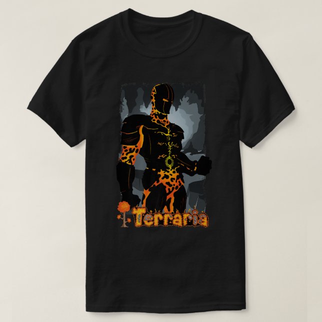 Terraria  Molten Armor T-Shirt (Design Front)