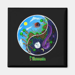 Terraria Night And Day T Shirt Magnet